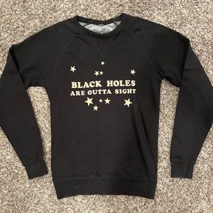 Sugarhigh Lovestoned Black Holes are Outta Sight raglan XS
